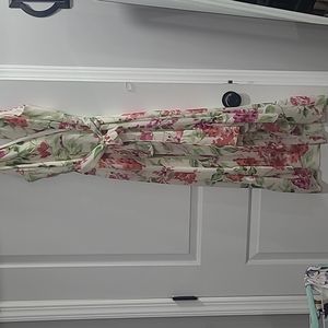 Floral high low